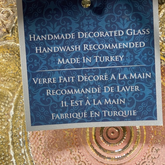 2x Decorative Turkish Glass Plate’s. - Picture 4 of 13